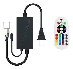 FONTE + CONTROLE PARA FITA RGB 110V