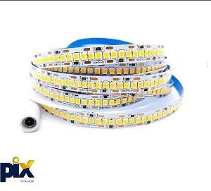 Fita LED 5M 12V S/ Silicone Ip20 180LED/M 15W/M Natural 4000K - PIX