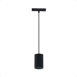 MINI Pendente LED Magnético 5W 24V 350Lm Preto Ip20 Branco Quente 2700K - Gaya